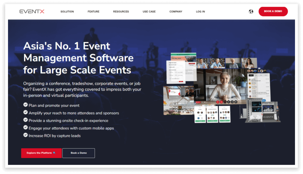 Singapore’s Best 20 Event Management Software: eventx