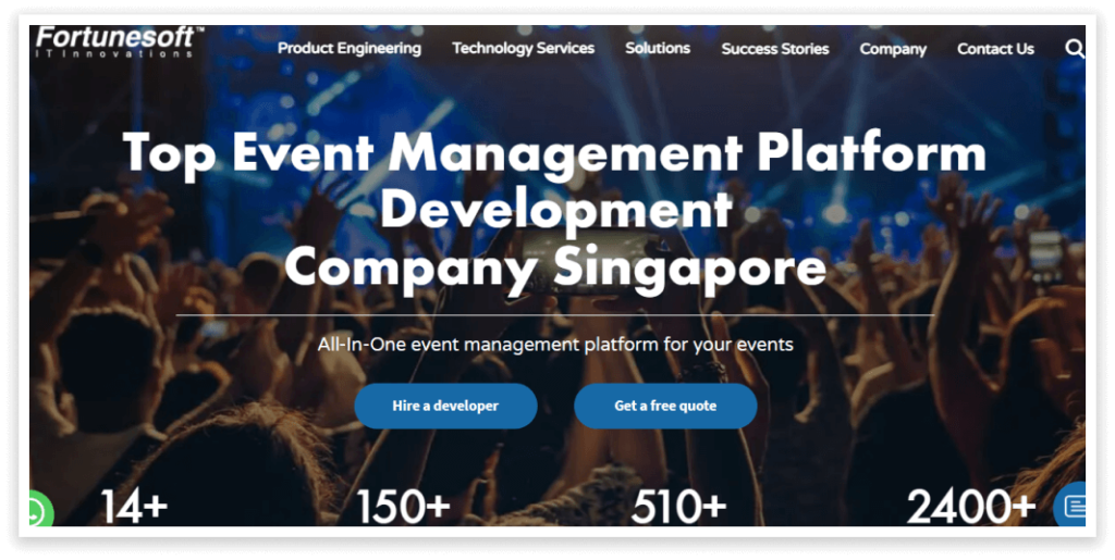 Singapore’s Best 20 Event Management Software: Fortunesoft