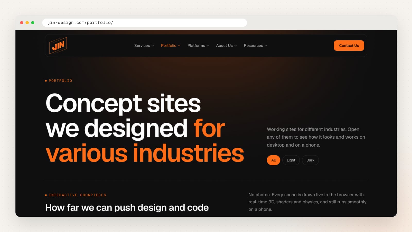 JIN Design Portfolio