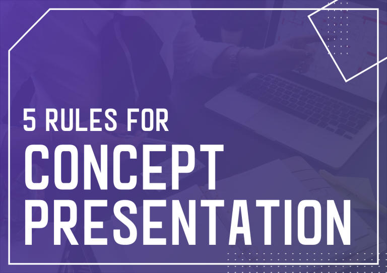 5 Rules for Concept Presentation JIN Design