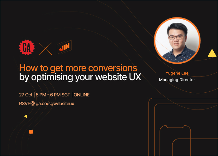 JIN Design Event How to get more conversions by optimising your website UX