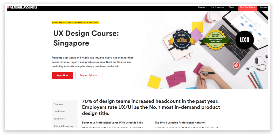 Best UX/UI Design Courses in Singapore | JIN